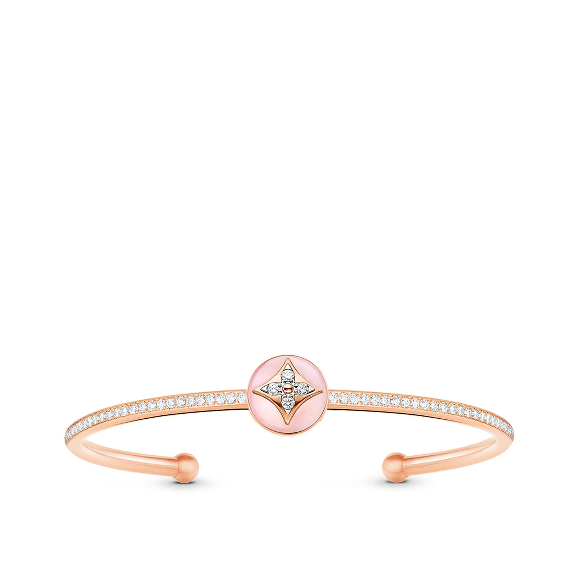 Gold and deals pink bracelet